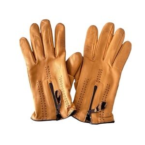 SERMONETA LEATHER GLOVE, Size 8